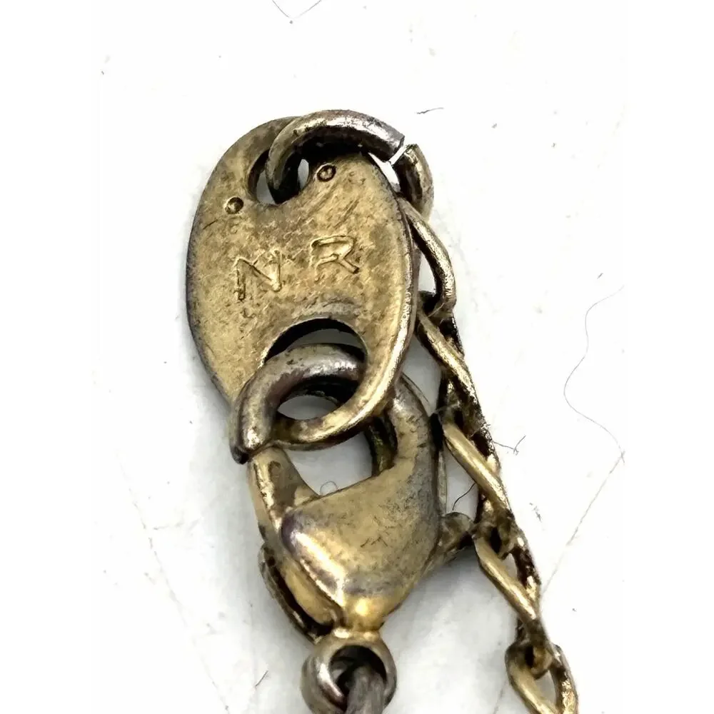 Vintage Nina Ricci For Avon Gold Tone Purse Charm Fob Carnelian Teardrop